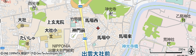 福代中商店周辺の地図