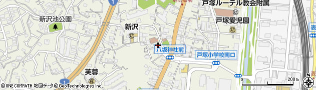 神奈川県横浜市戸塚区戸塚町3721周辺の地図