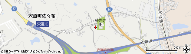 島根県松江市宍道町佐々布513-1周辺の地図