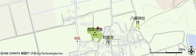 滋賀県長浜市堀部町周辺の地図