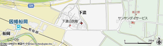 鳥取県八頭郡八頭町下濃135周辺の地図