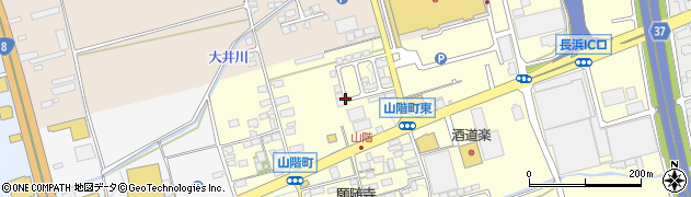 中北薬品株式会社　長浜支店周辺の地図