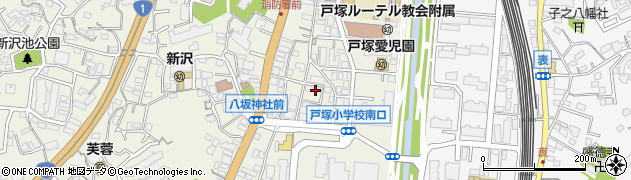 神奈川県横浜市戸塚区戸塚町198周辺の地図