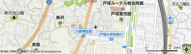 神奈川県横浜市戸塚区戸塚町192周辺の地図