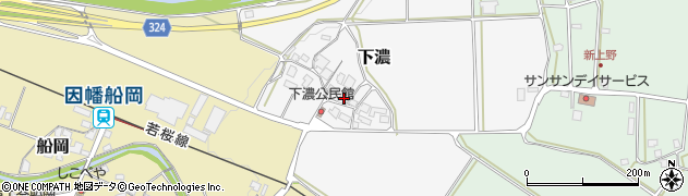 鳥取県八頭郡八頭町下濃148周辺の地図