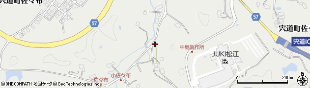 島根県松江市宍道町佐々布1858-1周辺の地図