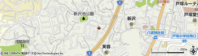 神奈川県横浜市戸塚区戸塚町3426-5周辺の地図