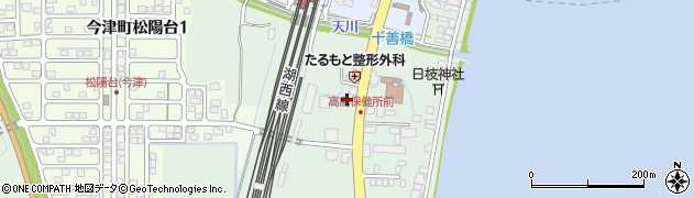 西日本ジェイアールバス株式会社　近江今津営業所周辺の地図