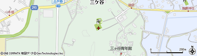 千葉県茂原市三ケ谷周辺の地図