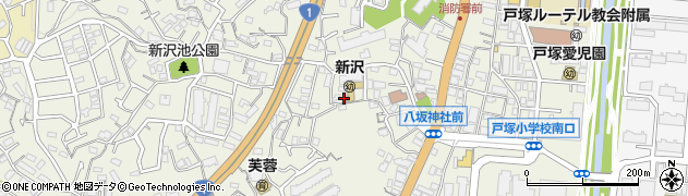 神奈川県横浜市戸塚区戸塚町3685周辺の地図