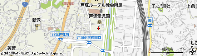 神奈川県横浜市戸塚区戸塚町181周辺の地図