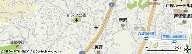 神奈川県横浜市戸塚区戸塚町3426-12周辺の地図