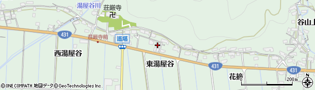 島根県出雲市大社町遙堪（東湯屋谷）周辺の地図
