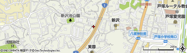 神奈川県横浜市戸塚区戸塚町3425周辺の地図
