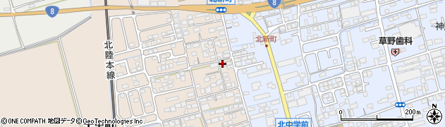 滋賀県長浜市十里町64周辺の地図