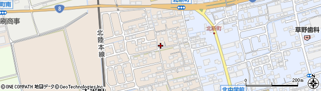 滋賀県長浜市十里町36周辺の地図