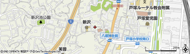 神奈川県横浜市戸塚区戸塚町3713周辺の地図