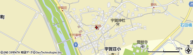 安来警察署宇賀荘駐在所周辺の地図