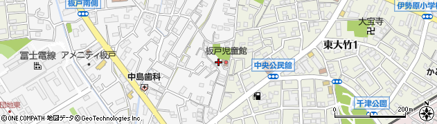 大塚戸東公園周辺の地図
