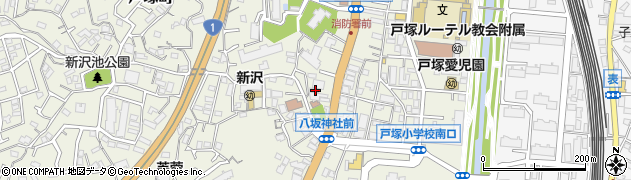 神奈川県横浜市戸塚区戸塚町4180周辺の地図