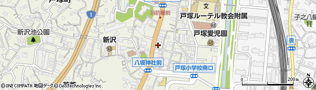 神奈川県横浜市戸塚区戸塚町3922周辺の地図