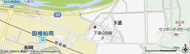 鳥取県八頭郡八頭町下濃161周辺の地図