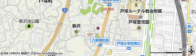 神奈川県横浜市戸塚区戸塚町4175-3周辺の地図