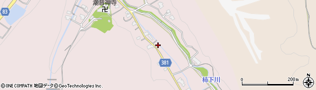 岐阜県可児市柿下194周辺の地図
