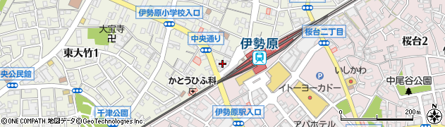 横浜銀行伊勢原支店周辺の地図