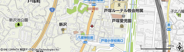 神奈川県横浜市戸塚区戸塚町3923周辺の地図
