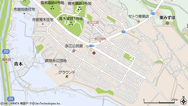 〒683-0014 鳥取県米子市永江の地図