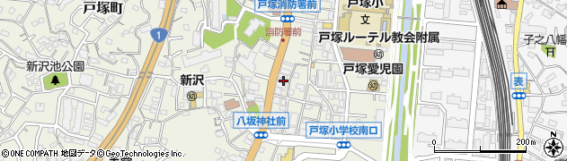 神奈川県横浜市戸塚区戸塚町3923-3周辺の地図