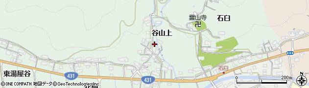 島根県出雲市大社町遙堪（谷山上）周辺の地図