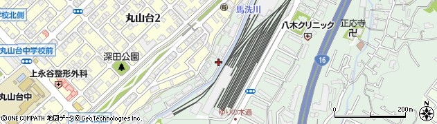 神奈川県横浜市港南区野庭町331周辺の地図