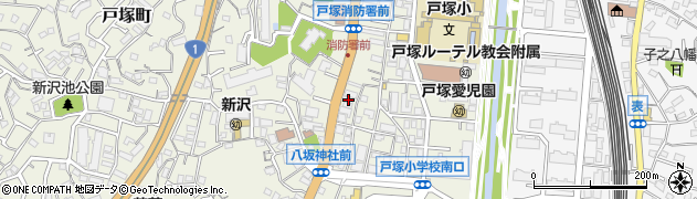 神奈川県横浜市戸塚区戸塚町3925周辺の地図