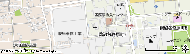 東邦液化ガス岐阜株式会社周辺の地図