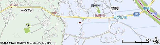 千葉県茂原市猿袋567周辺の地図