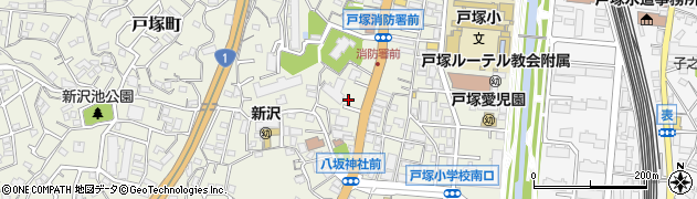 株式会社ガスパル　戸塚販売所周辺の地図
