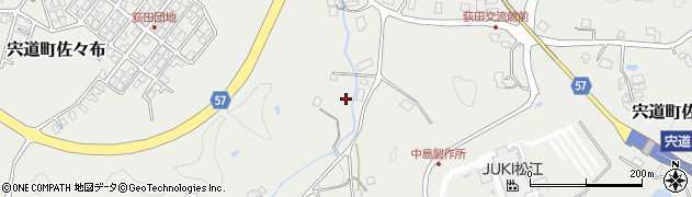 島根県松江市宍道町佐々布3291周辺の地図