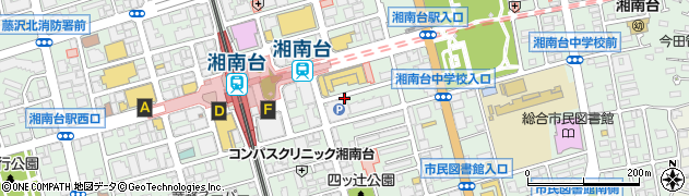 湘南台パーキングセンター周辺の地図