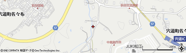 島根県松江市宍道町佐々布2211周辺の地図
