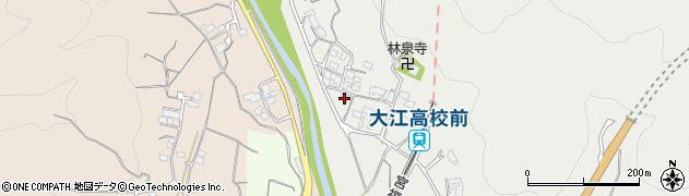 京都府福知山市大江町金屋318周辺の地図