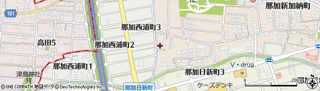 岐阜県各務原市那加新加納町2092周辺の地図