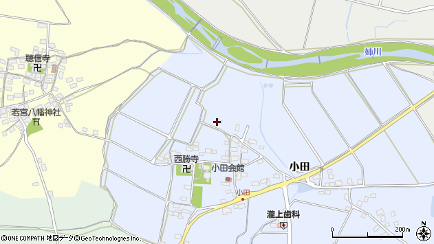 〒521-0235 滋賀県米原市小田の地図