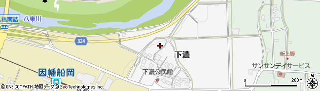 鳥取県八頭郡八頭町下濃177周辺の地図