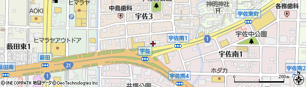 大垣共立銀行県庁前支店周辺の地図