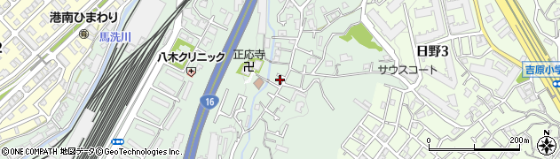 神奈川県横浜市港南区野庭町232-11周辺の地図