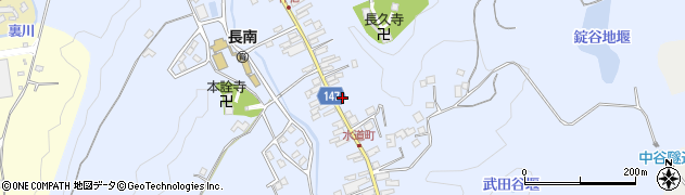 松崎美容室周辺の地図
