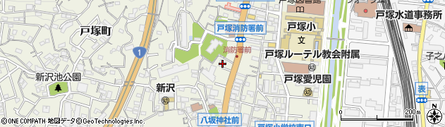 神奈川県横浜市戸塚区戸塚町4211周辺の地図