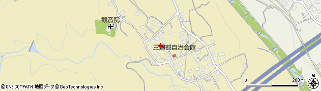 神奈川県秦野市三廻部553周辺の地図